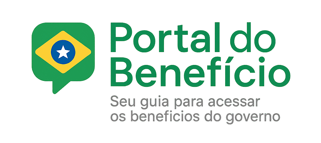 Logotipo Portal do Benefício: Seu guia para acessar os benefícios do governo brasileiro.